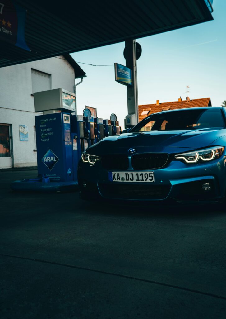 Fuel filling bmw